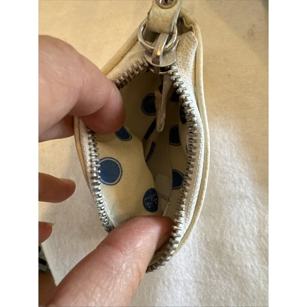 Women's Y2K Style Purse Hand Bag White Blue Akdmks Akademiks Logo & Coin Purse